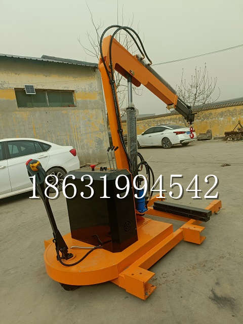 成都市自卸车厢随车吊 自制轮式四不像起重机 四驱平板吊 5吨 贵盛